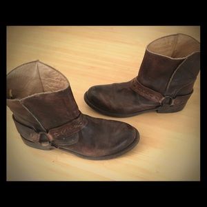 BED STU Vegetable Tanned, Genuine Leather Booties